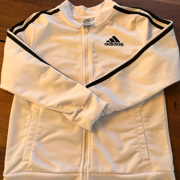 MY ADIDAS! White Zip Up Track Jacket! - Picture 5 of 5
